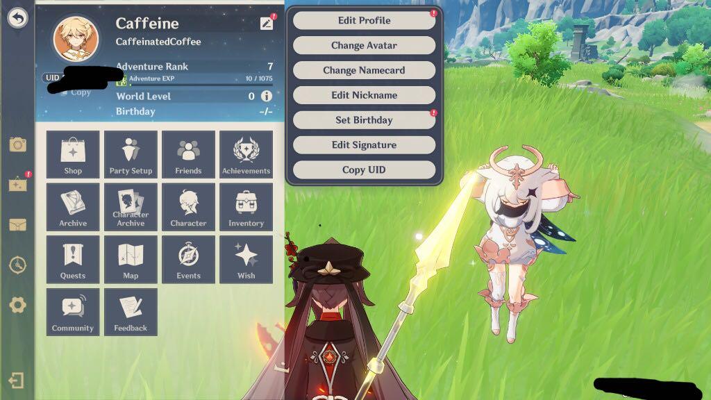 Ar7 5 Hu Tao 4 Weapons C1 Beidou C1 Diona Genshin Impact Account Video Gaming Gaming Accessories Game Gift Cards Accounts On Carousell