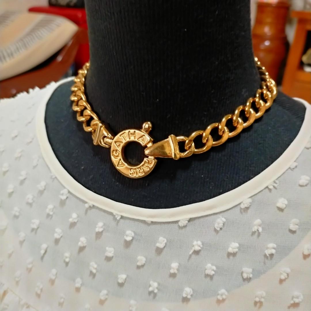 Vintage agatha cheap paris necklace