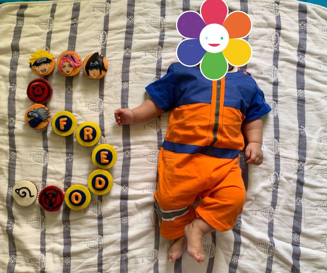 Baby Costume Naruto Naruto Onesie Babies Kids Babies Kids Fashion On Carousell