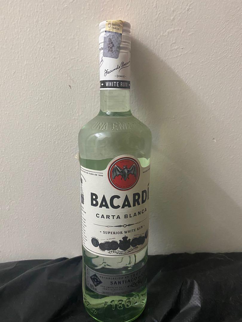Bacardi rum, Food & Drinks, Beverages on Carousell