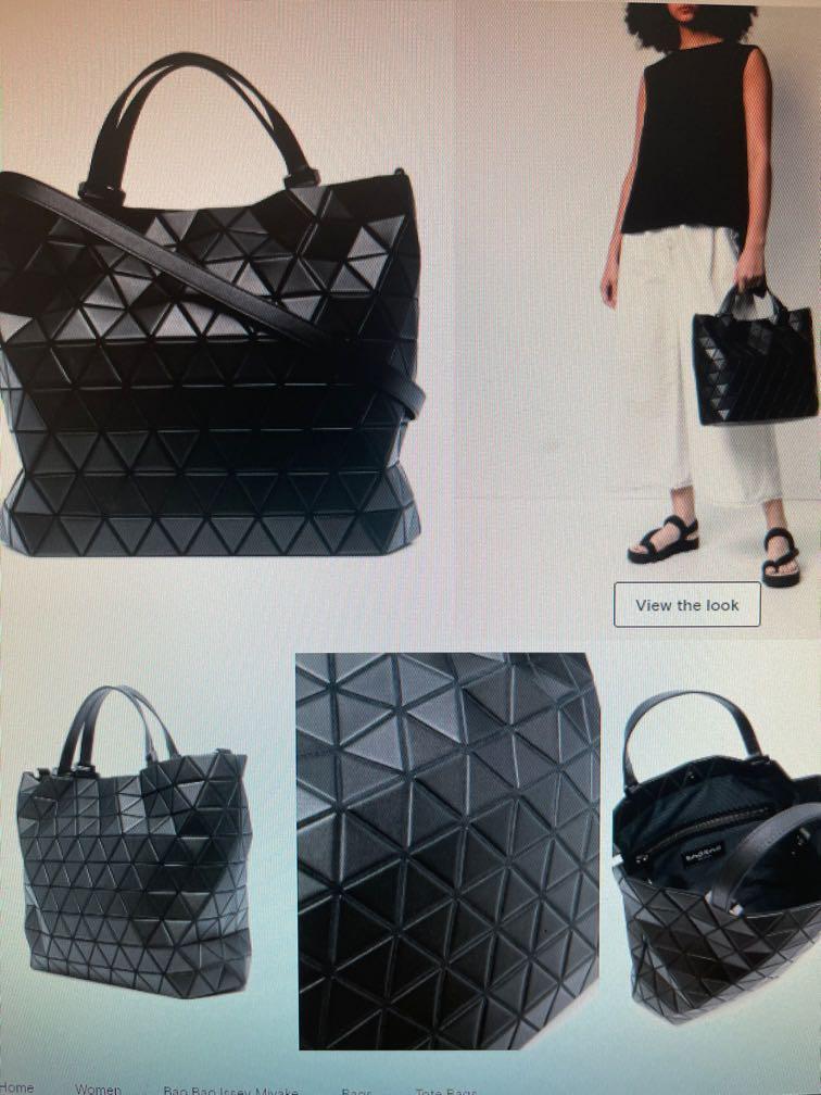 Bao Bao Issey Miyake crystal Matte tote bag, 女裝, 手袋及銀包