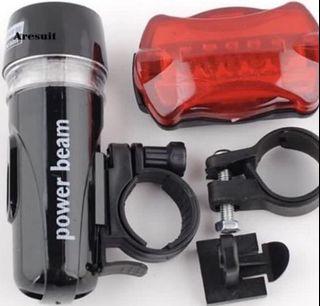 Bicycle light set (battery)