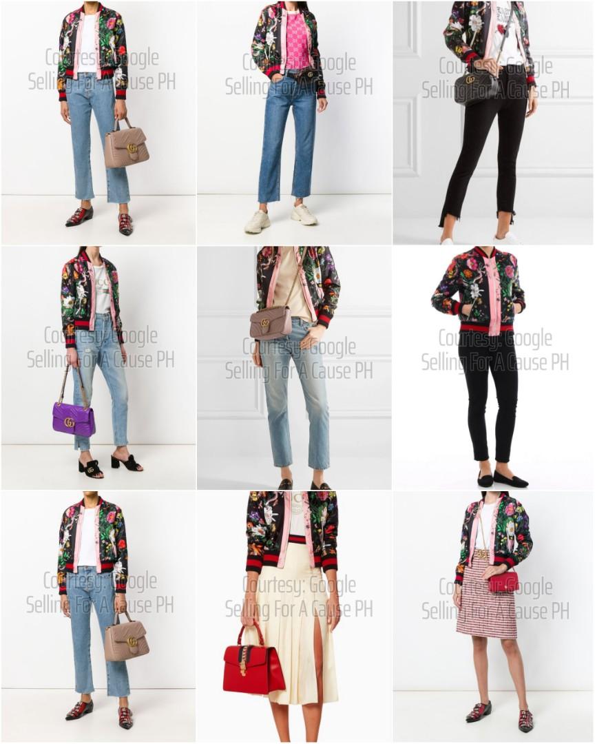 BNWT Gucci 3618 Floral Snake Print Bomber Jacket Women s Fashion Dresses Sets Sets or Coordinates on Carousell