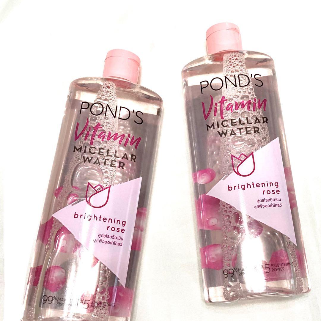 ponds rose micellar water