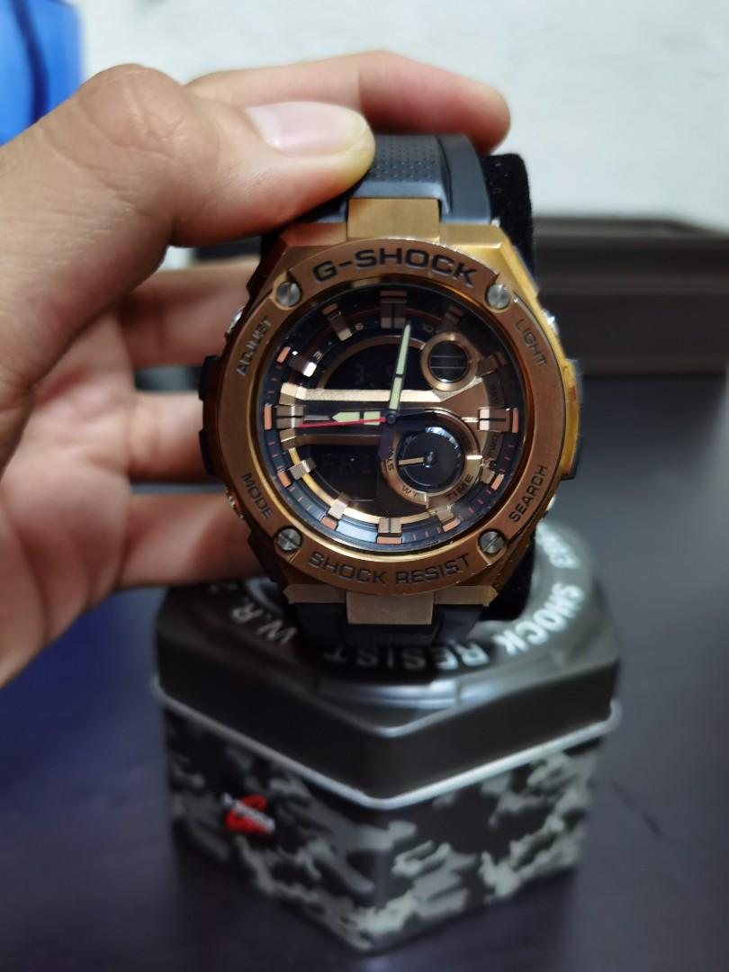 G shock g steel rose gold cheap