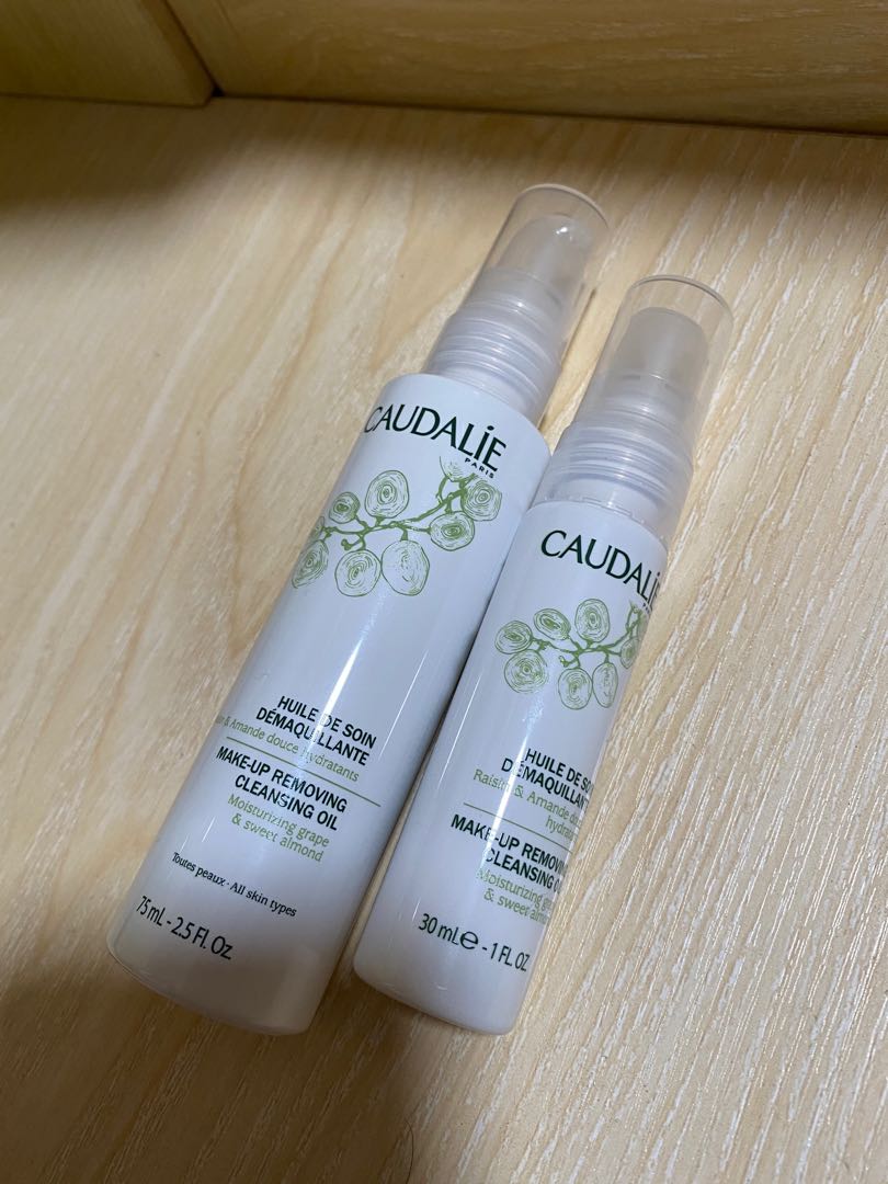 caudalie makeup cleansing oil