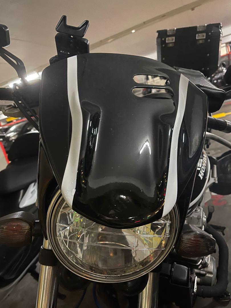 Cb400 shop head cowl