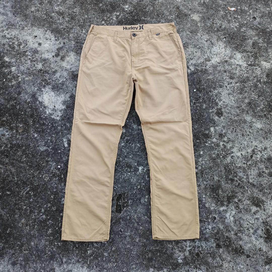 CELANA CHINOS HURLEY ORI, Fesyen Pria 