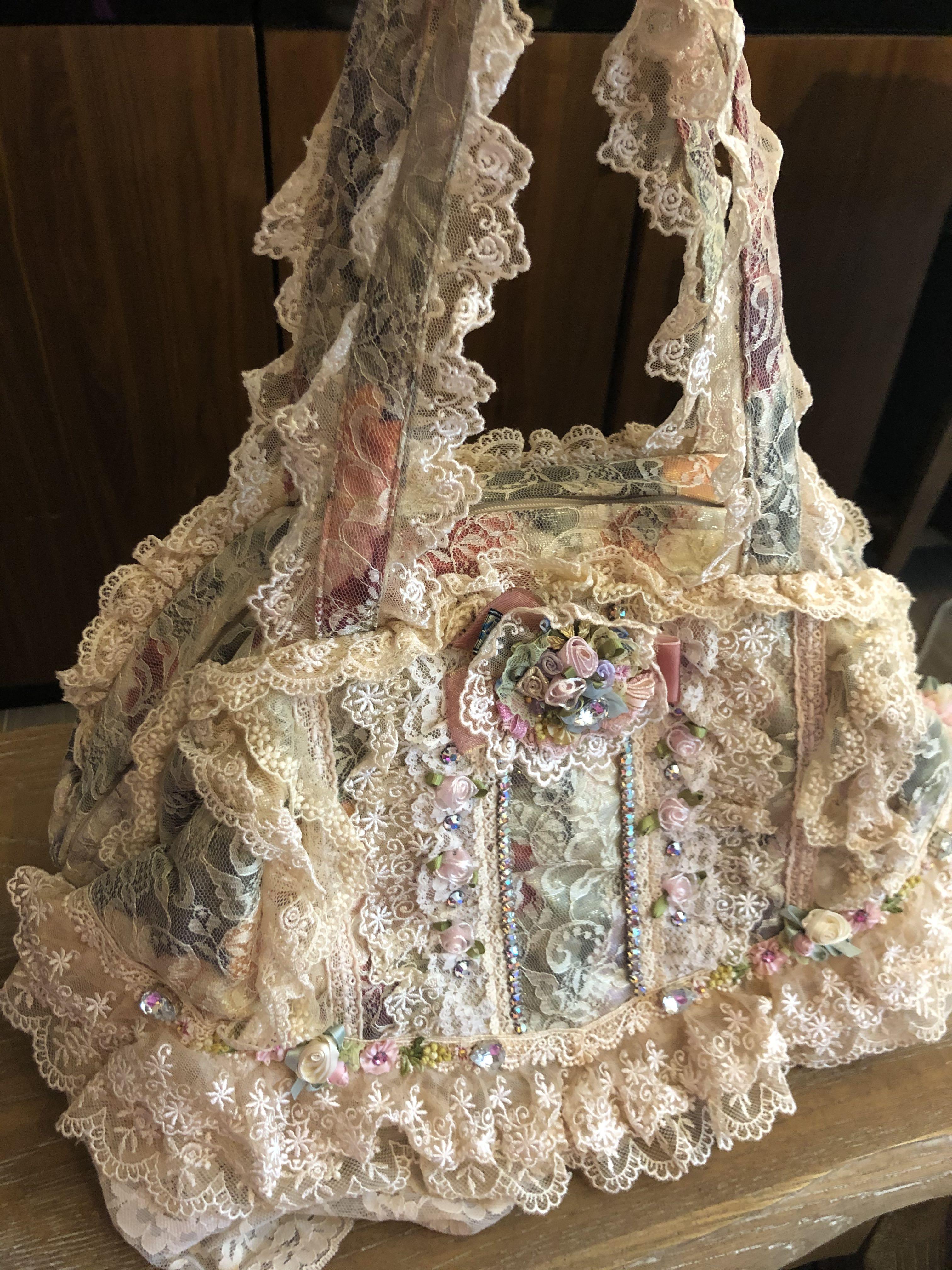 Chimoki 日本Lace袋, 女裝, 手袋及銀包, 長銀包- Carousell 最適 chiMoki アンティーク/コレクション