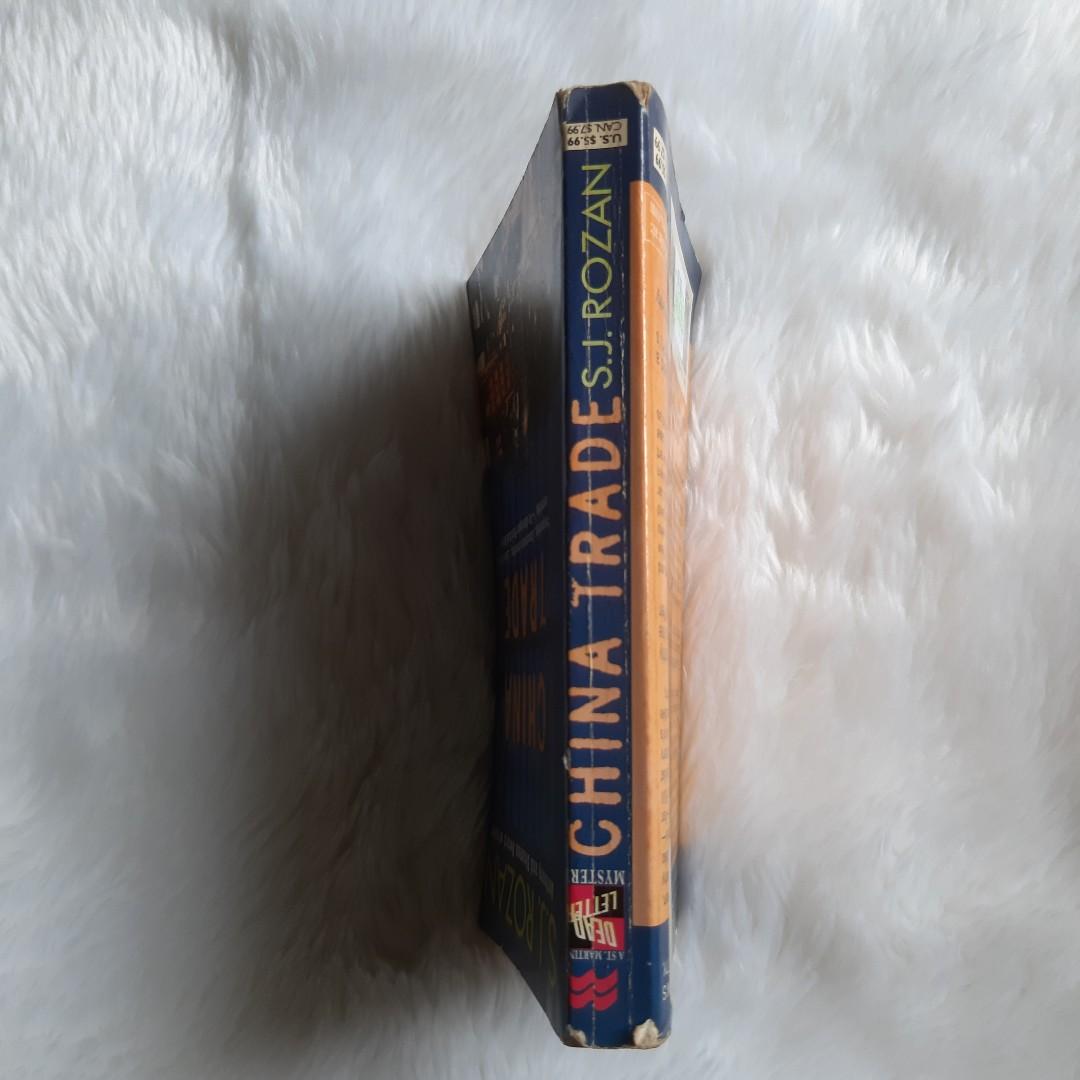 China Trade by S.J. Rozan (Category: Textbooks) located in Batangas. Submitted by oli_g (Listing ID 1073202879, Image 3). Description: Has creases on the spine.