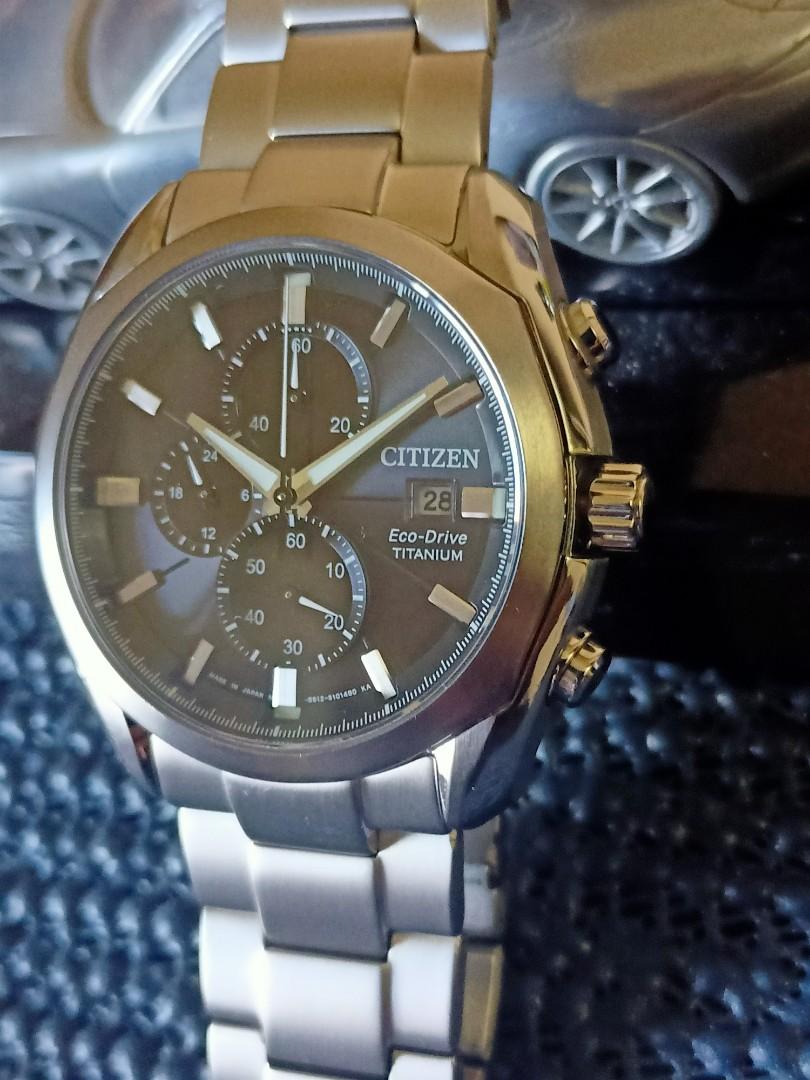 Seiko eco drive titanium clearance