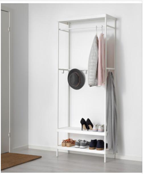 Coat Rack IKEA Mackapär, 傢俬＆家居, 傢俬, 書櫃、櫃子及架 Carousell