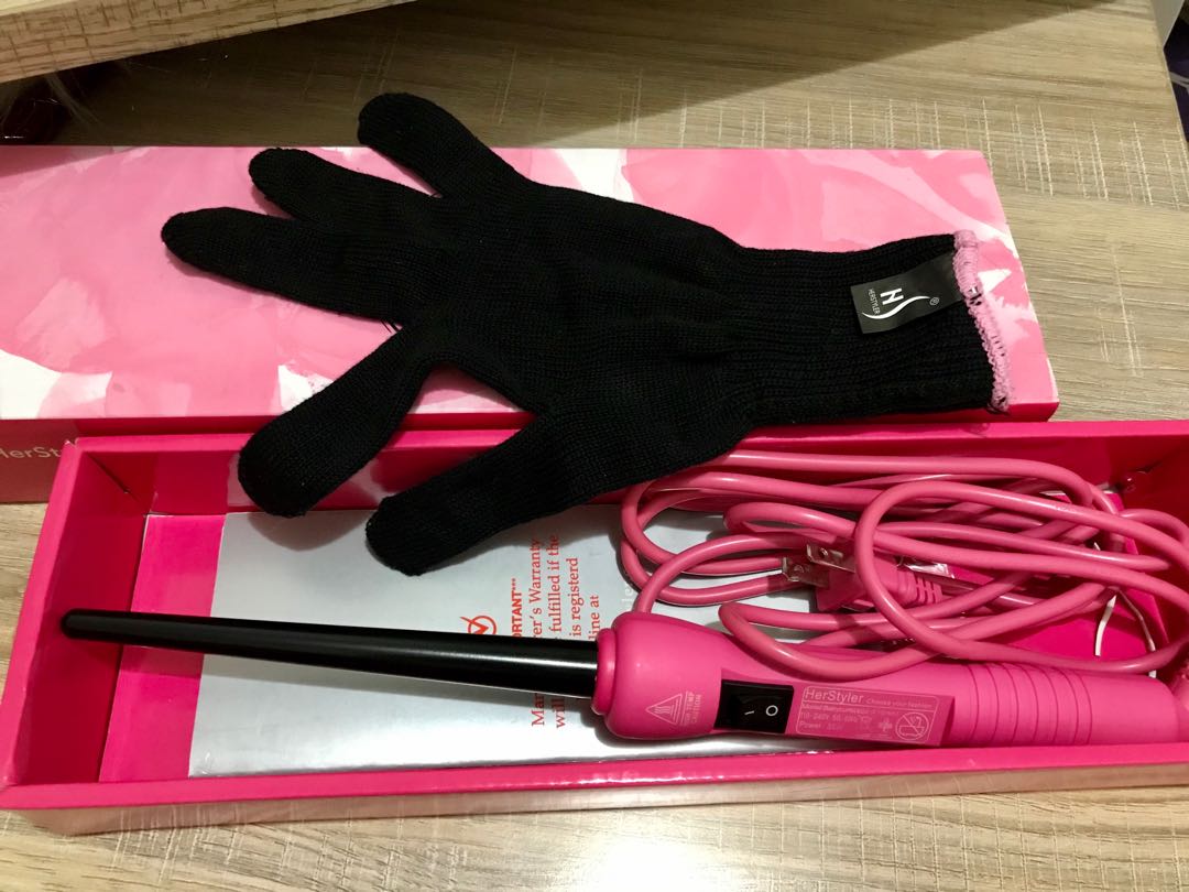 Curling Iron By Herstyler Baby Curls Beauty Personal Care Hair On Carousell