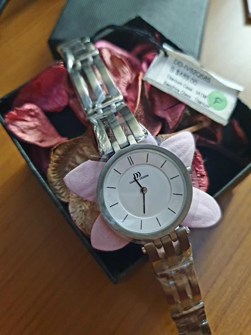Danish Design IV62Q585 Titanium Silver Tone Women Dress Watch