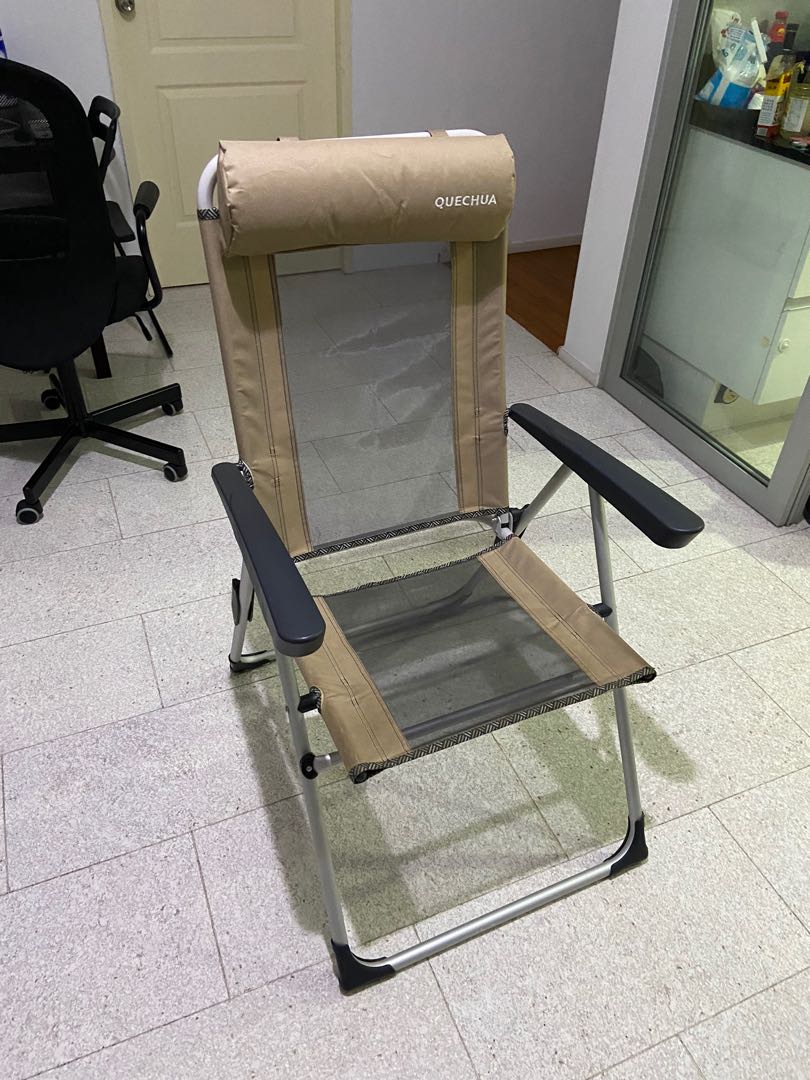 Decathlon Reclining Comfort Foldable Camping Chair