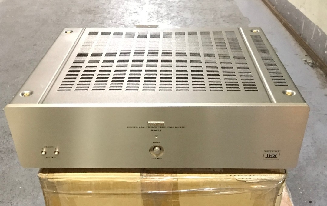 Denon POA-T3 Triple Power Amplifier 後級, 音響器材, Soundbar、揚聲器、藍牙喇叭、耳擴 ...