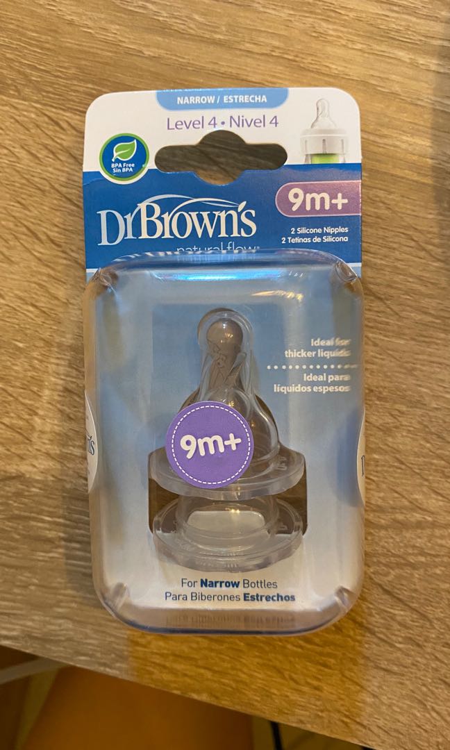 Dr brown’s nipples level 4, Babies & Kids, Nursing & Feeding
