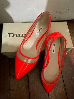 Dune Ministry Pointed Leather Flats