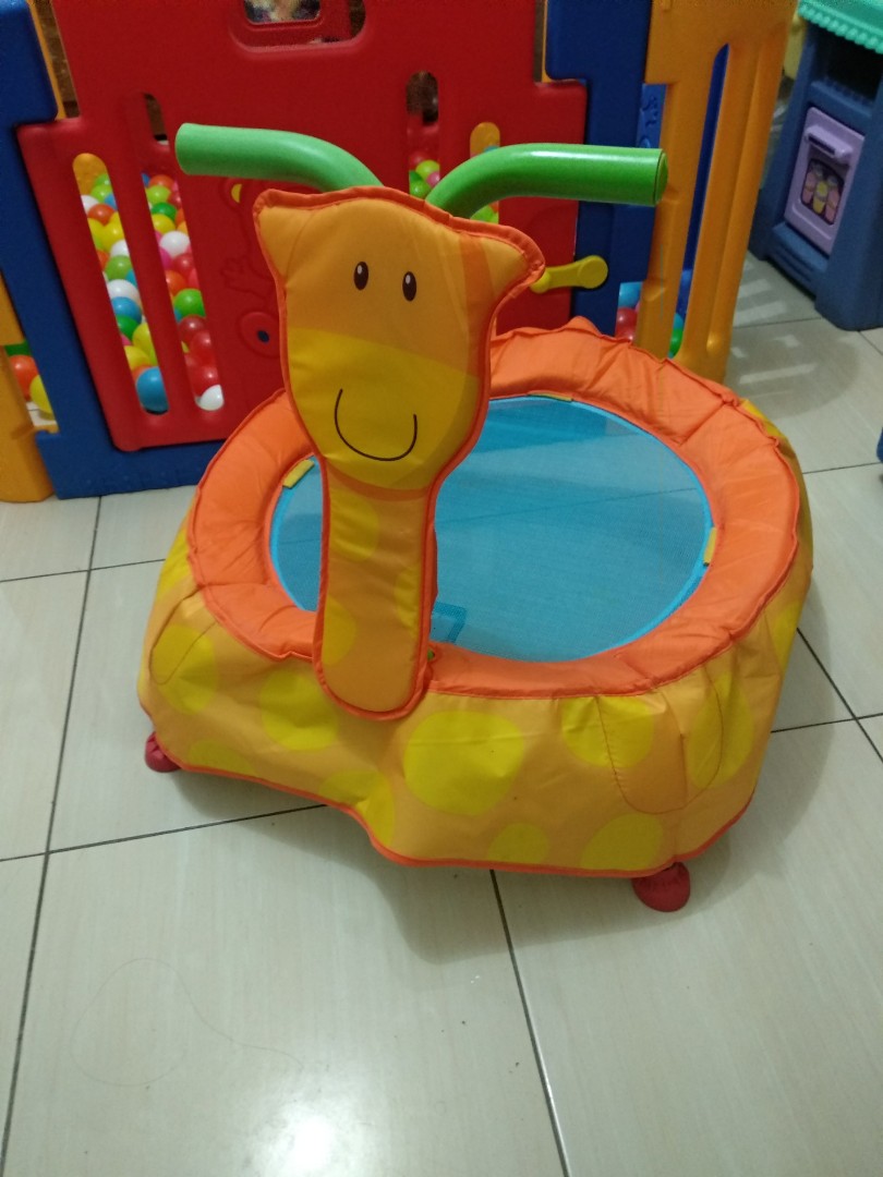 ELC giraffe trampoline not little tikes step2, Bayi & Anak, Mainan