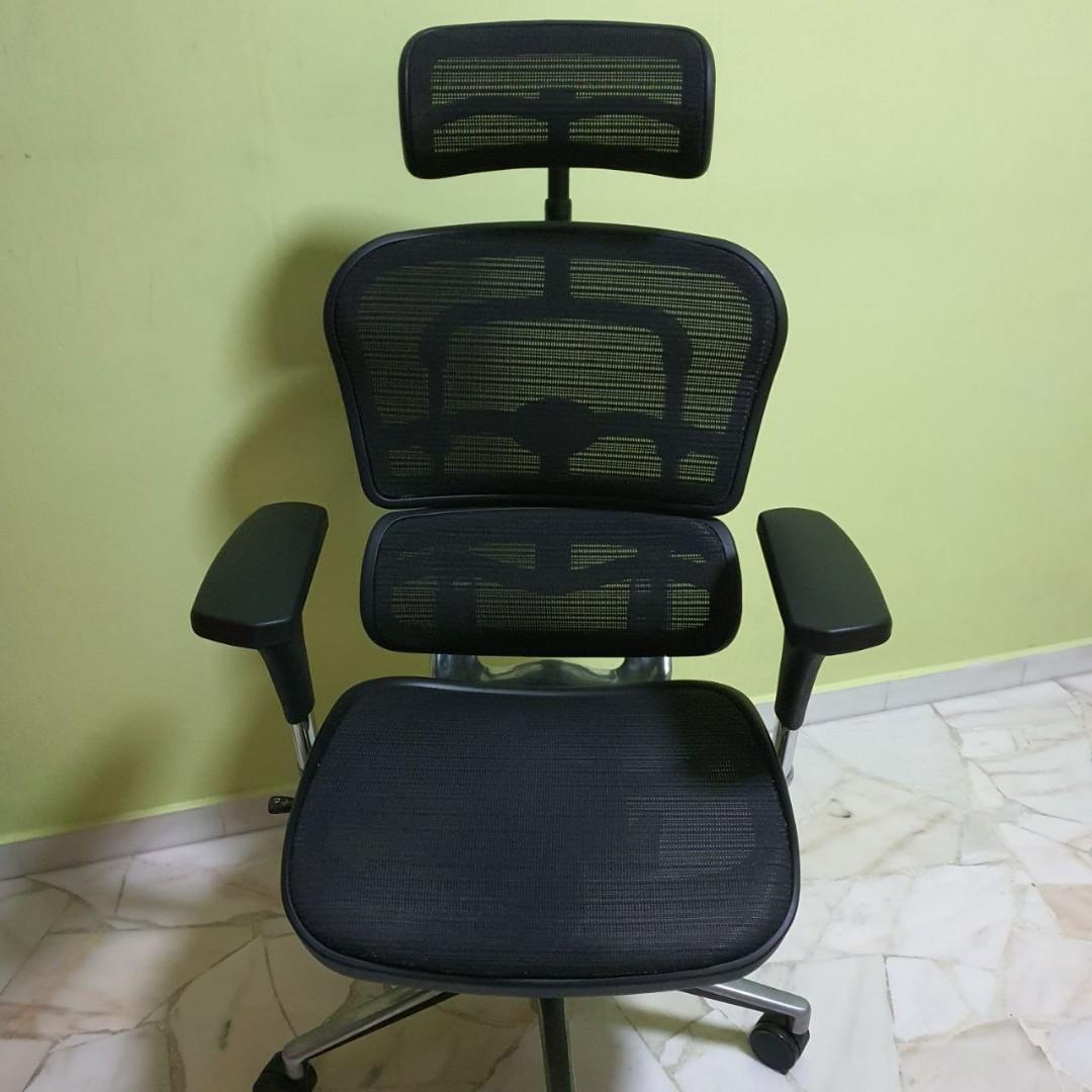 Ergohuman classic 8 months used Furniture Home Living Furniture Tables Sets on Carousell