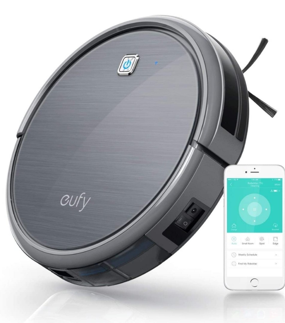 Anker eufy RoboVac G10 Hybrid Robot Vacuum Cleaner (Black) - EXPANSYS  Singapore