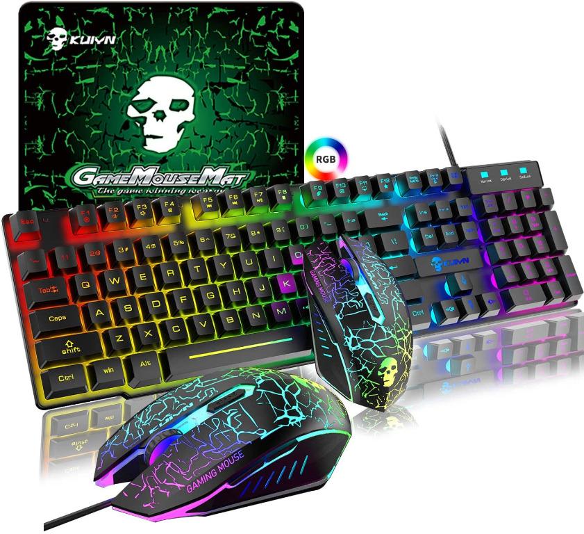 Usb gaming keyboard and hot sale mouse for ps4