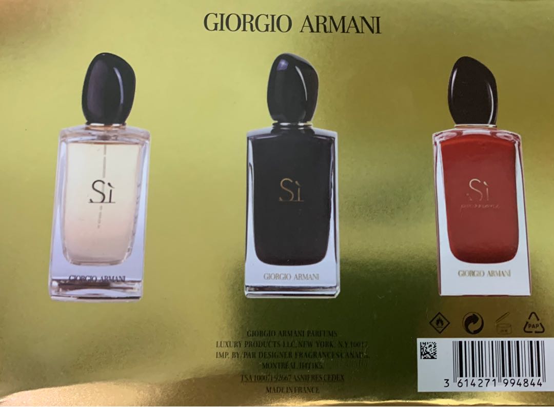 Giorgio armani best sale si mini