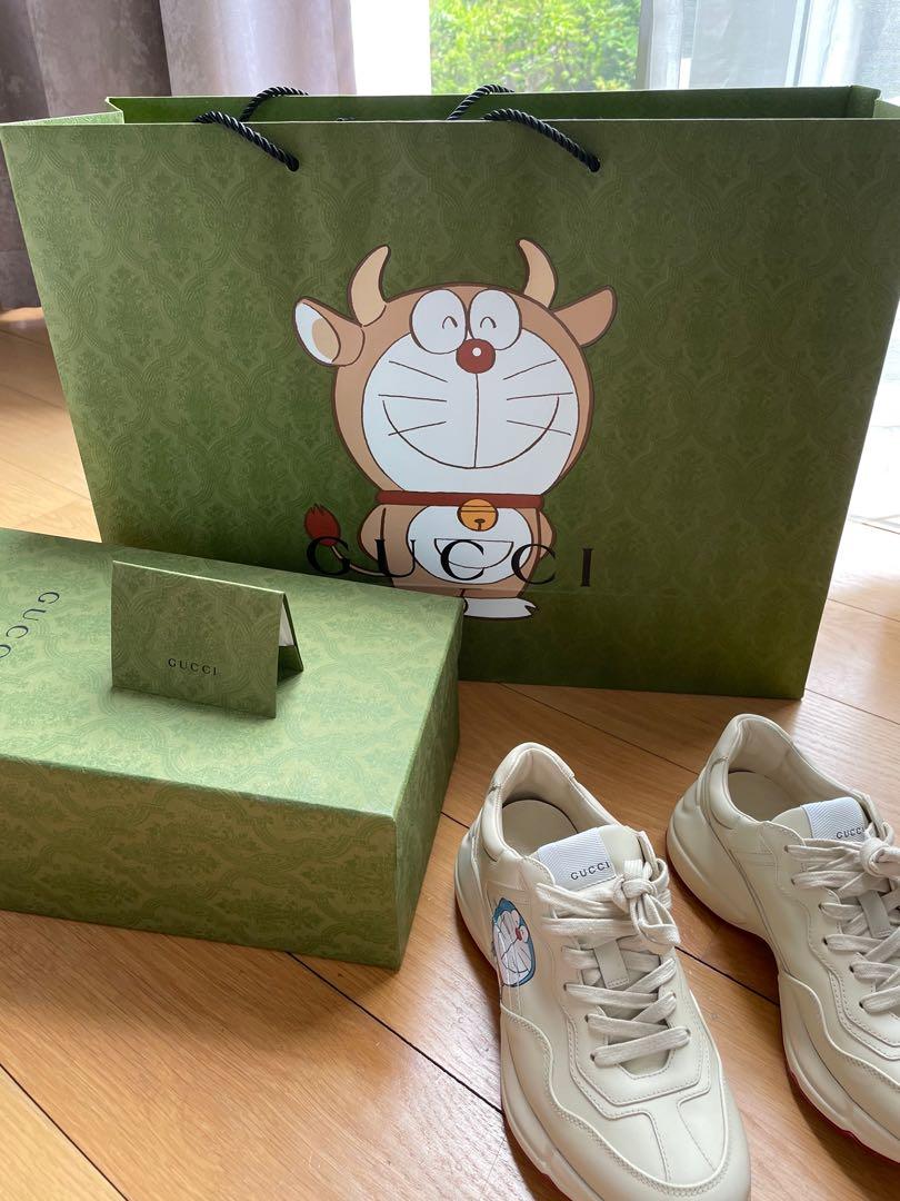 gucci doraemon sneakers