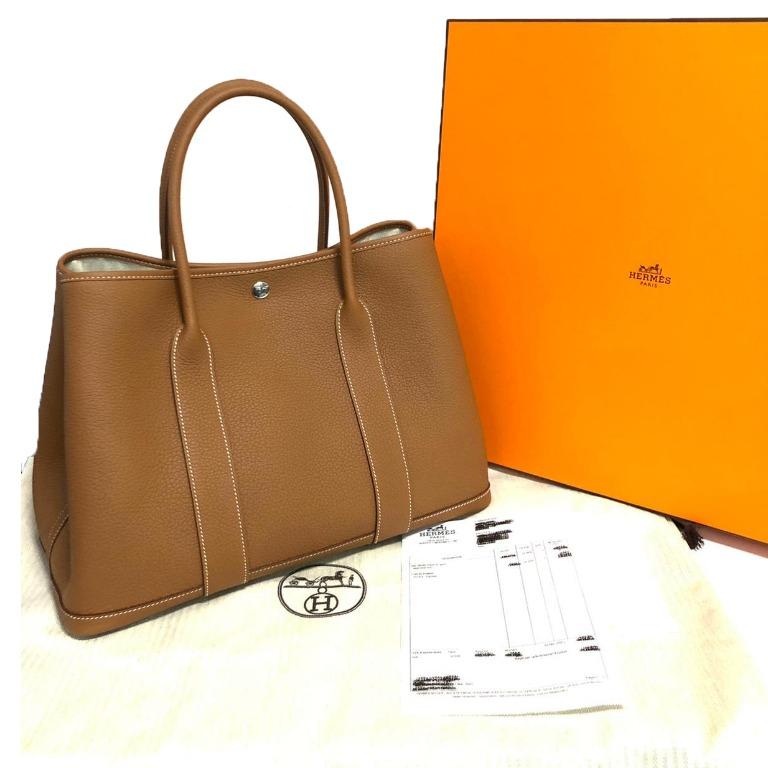 Shop HERMES Garden Party *HERMES*Garden Party36/GOLD (H051559CK37