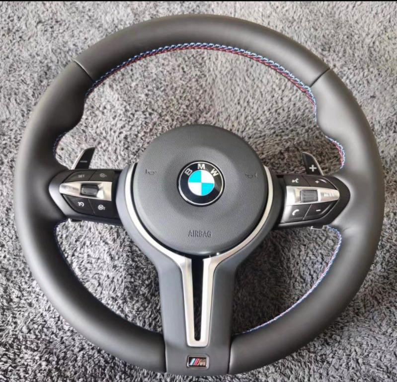 Suede Steering Wheel Cover for BMW F10 F11 550i 535i 6/7 Series F12 F13  F03 F04