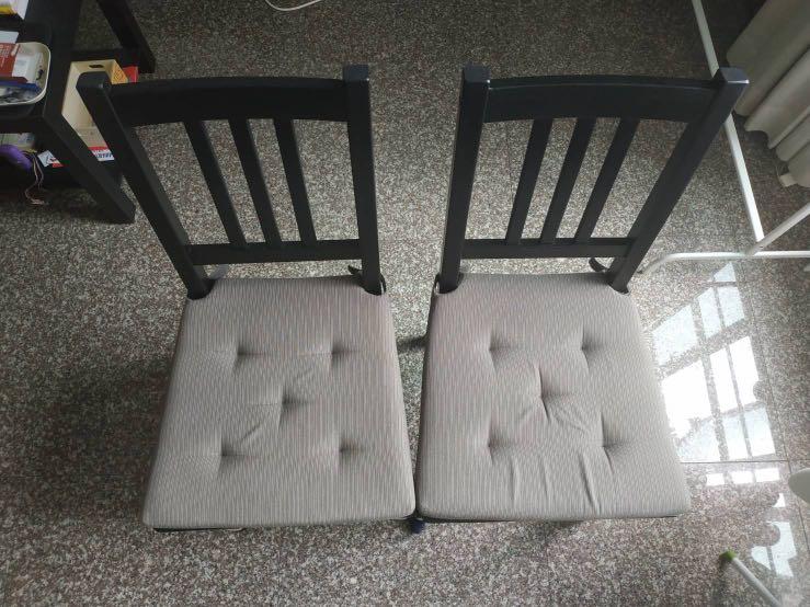 IKEA DINING STUDY MAKE UP CHAIR STEFAN with FREE CUSHION Furniture Home Living Furniture Chairs on Carousell