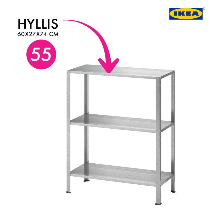 ikea hyllis rack small rak rendah home furniture gardening on carousell