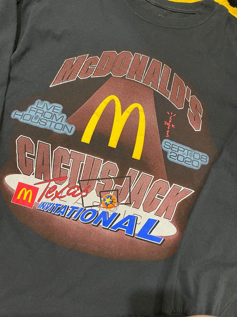 Long Sleeve Shirt Cactus Jack McDonalds 