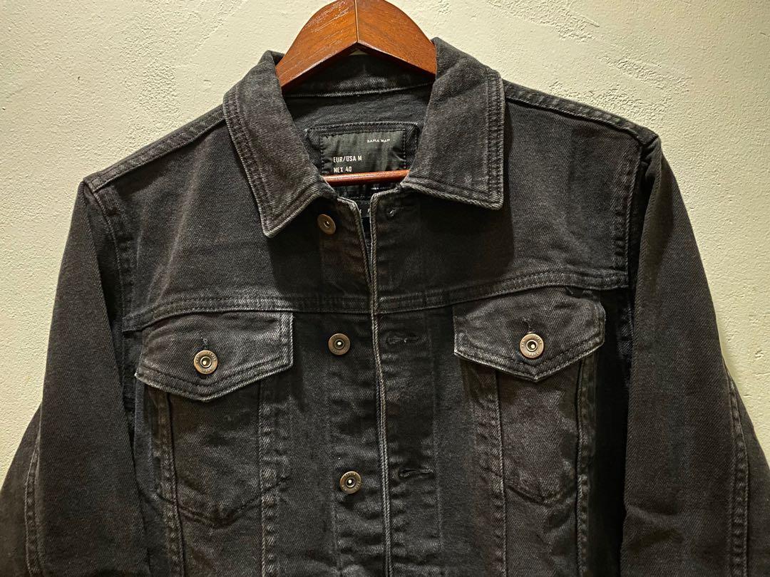 Jaket jeans online zara man