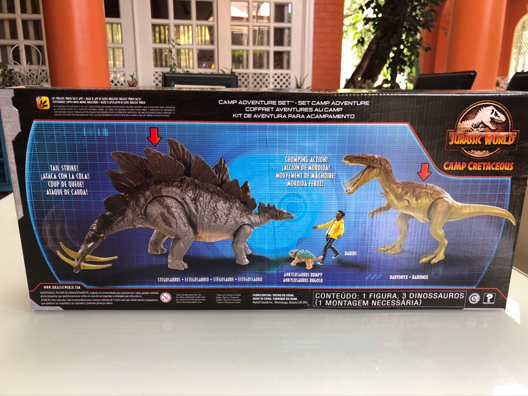 Jurassic world camp on sale adventure set