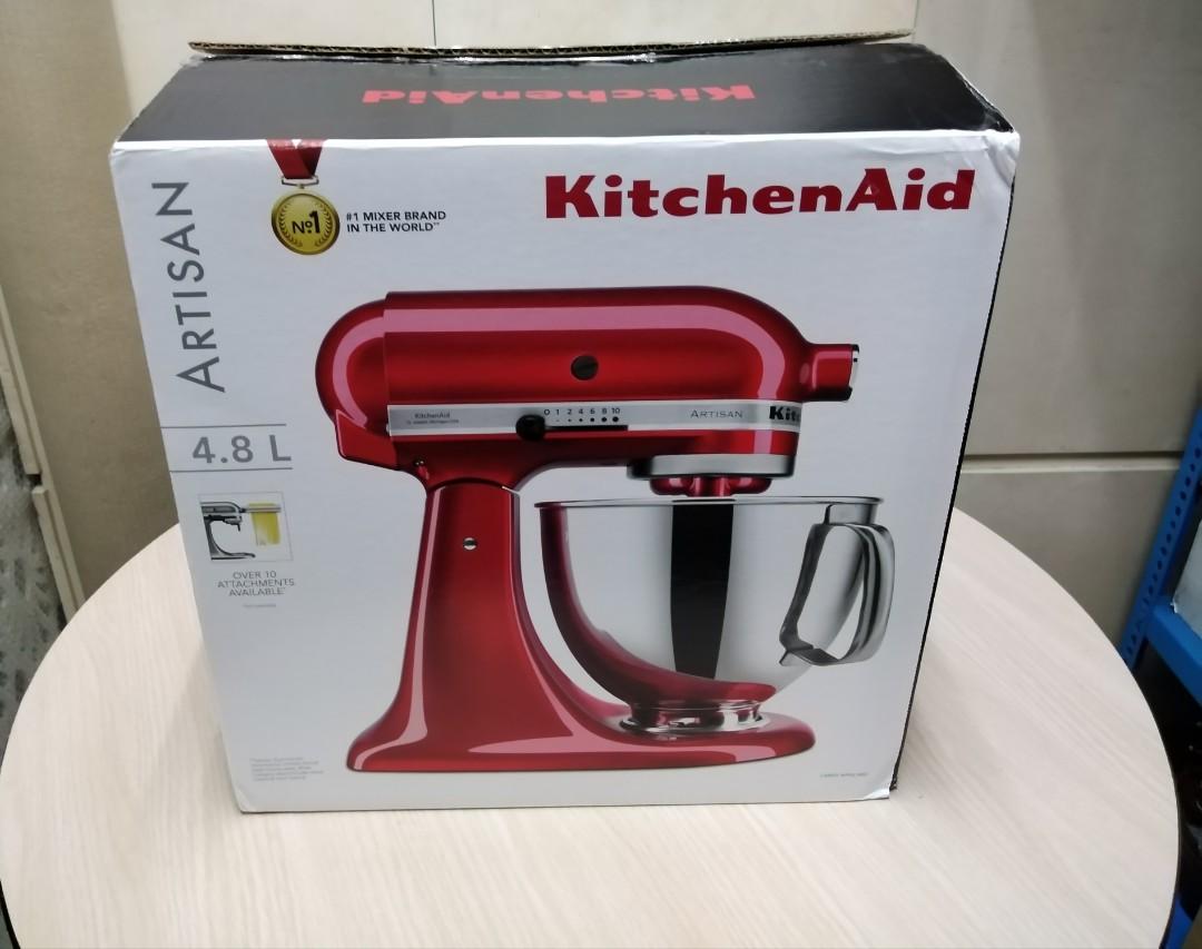 KitchenAid Artisan 4.8 L TiltHead Stand Mixer, Candy Apple Red