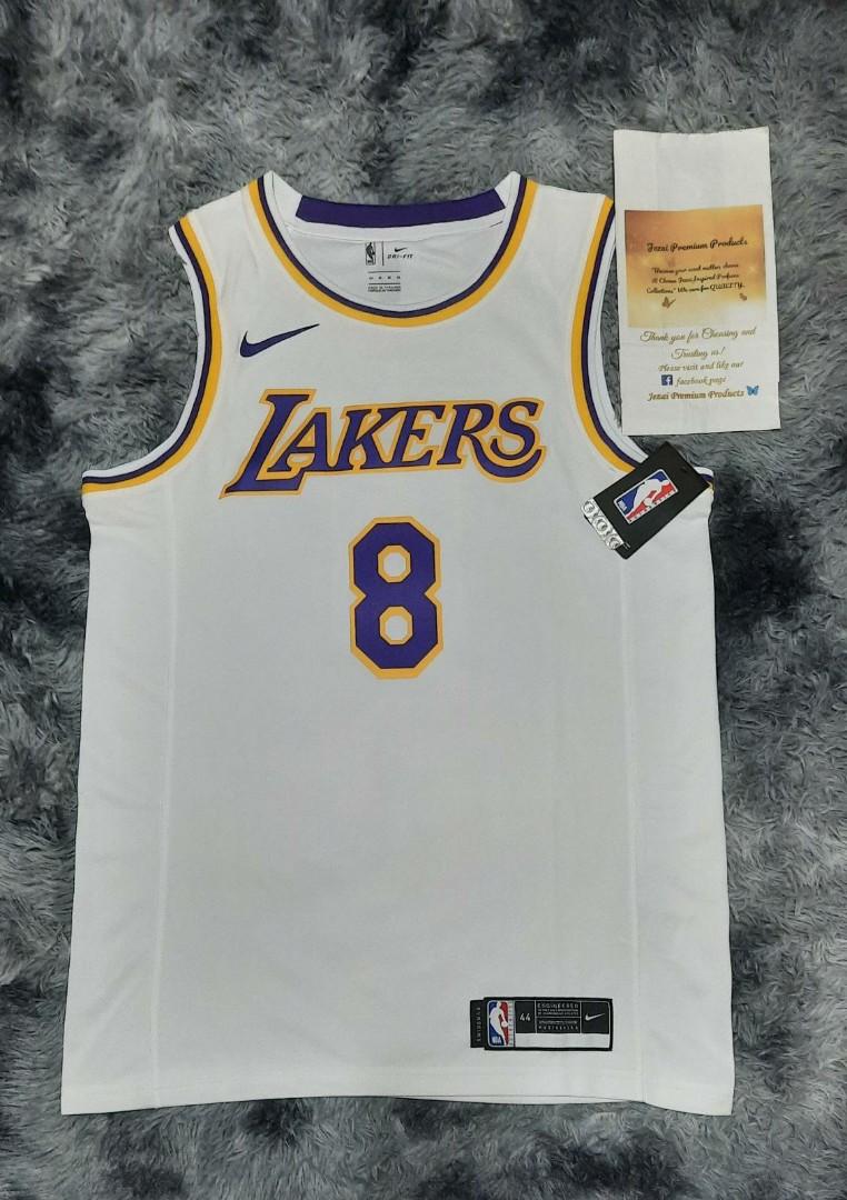 Kobe 8 white best sale jersey