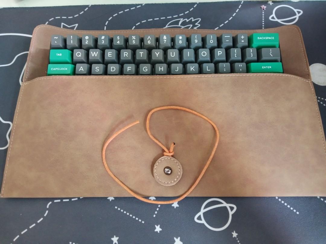 Leather keyboard pouch, Electronics, Computer Parts & Accessories on
