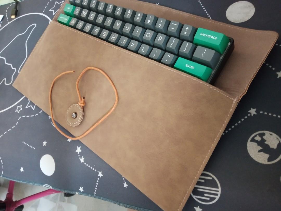 Leather keyboard pouch, Electronics, Computer Parts & Accessories on