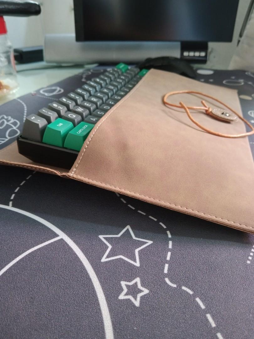 Leather keyboard pouch, Electronics, Computer Parts & Accessories on