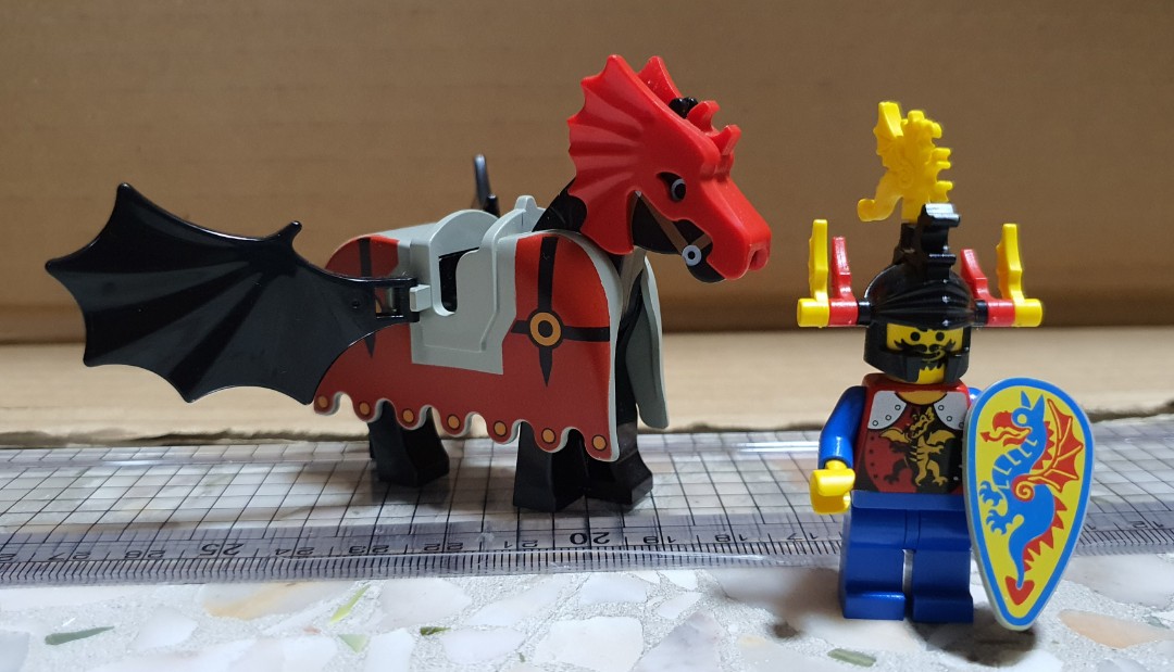 Lego knight horse sales