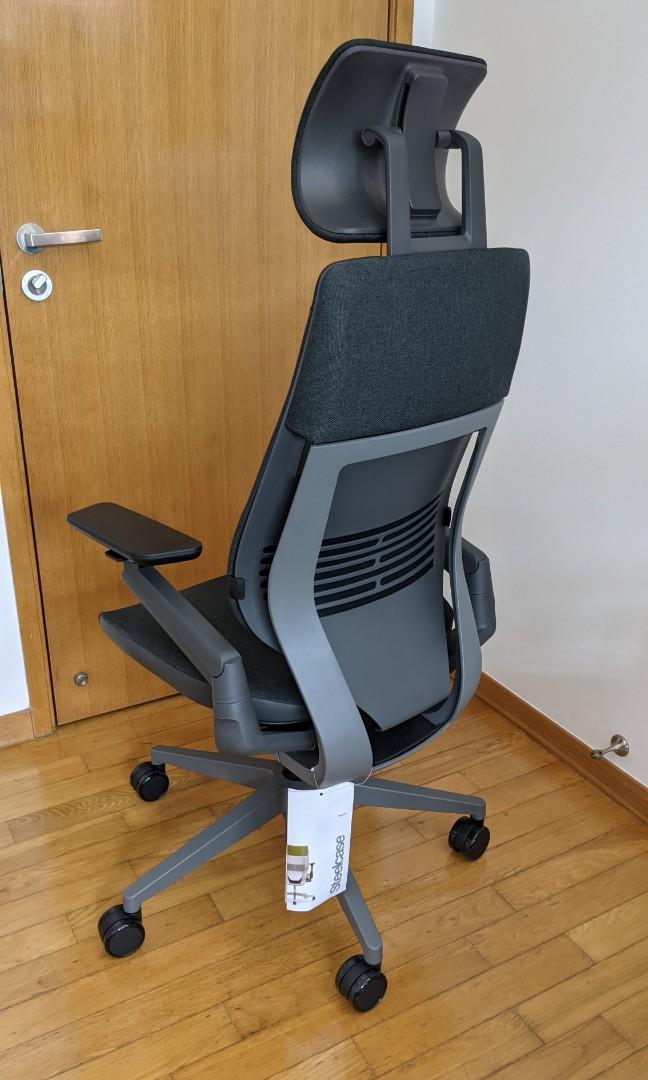 Steelcase gesture hotsell with headrest