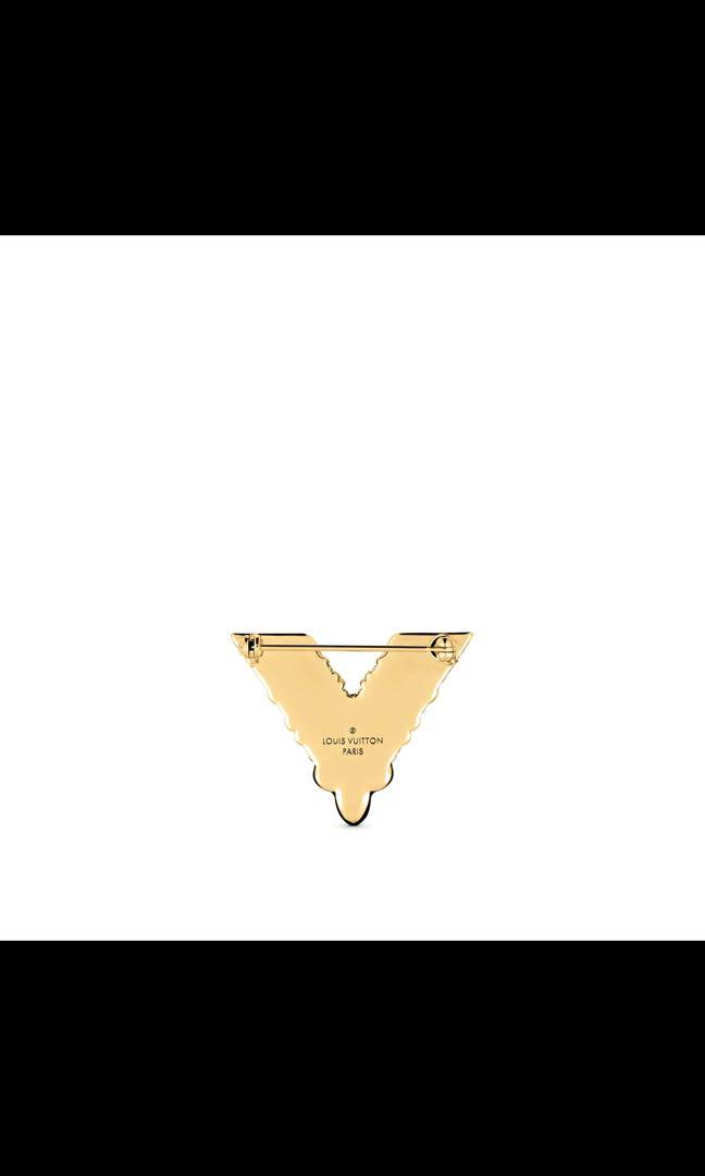 Pin & brooche Louis Vuitton White in Metal - 29388054