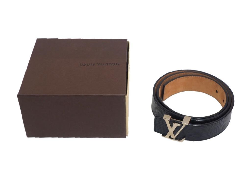 Louis Vuitton LV Initials 40MM Reversible Belt Multicolored in Canvas /  Leather with Silver-tone - US