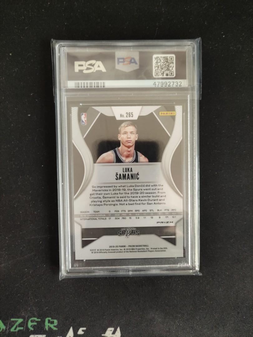 Luka Samanic Prism Silver RC - PSA 9 Nba Card (Category: Graded Singles) located in Angono. Submitted by sctct_gem (Listing ID 1073222872, Image 2). Description: Selling my Luka Samanic Prism Silver PSA 9 Mint Card angono rizal nbs cards prism panini.