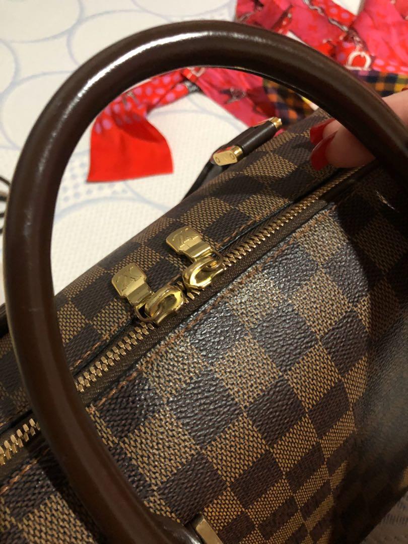 LV Riviera Damier Ebene Pre-owned 💯% AUTHENTIC/ORIGINAL, Luxury, Bags &  Wallets on Carousell
