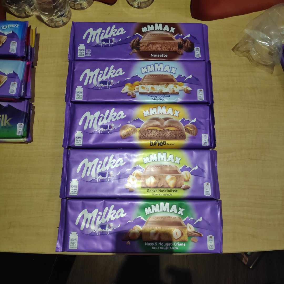 Milka MAX, Makanan & Minuman, Snek di Carousell