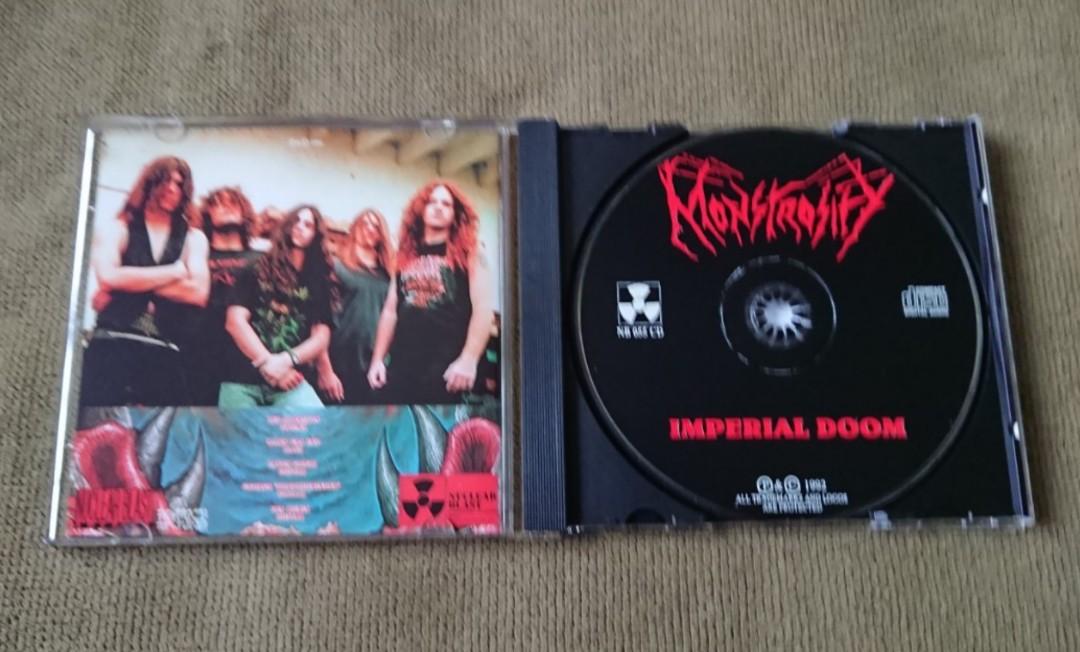 Monstrosity - Imperial Doom Cd, Hobbies & Toys, Music & Media, CDs ...