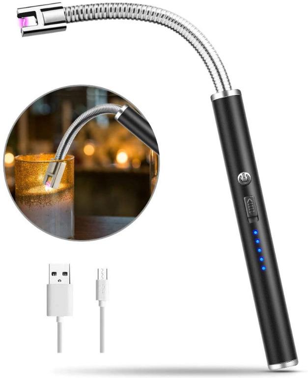 Kitchen ARC Flameless USB Lighter BBQ Windproof Portable Candle  Rechargeable
