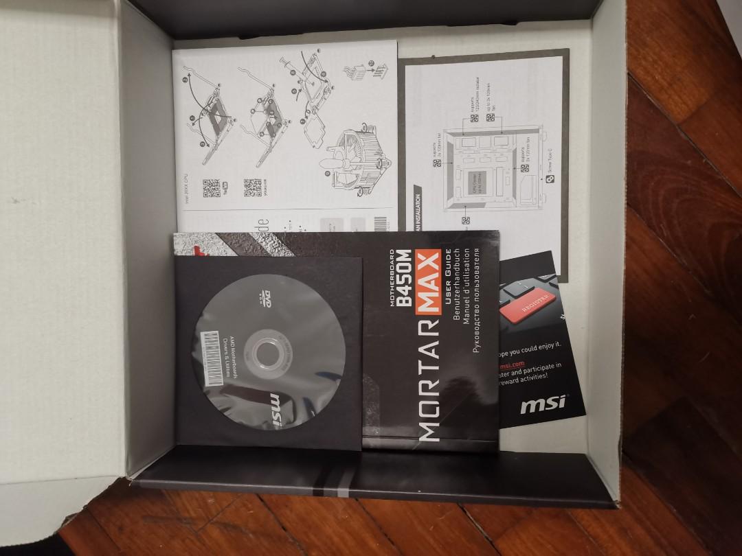 MSI b450m mortar max, Computers & Tech, Parts & Accessories, Computer ...